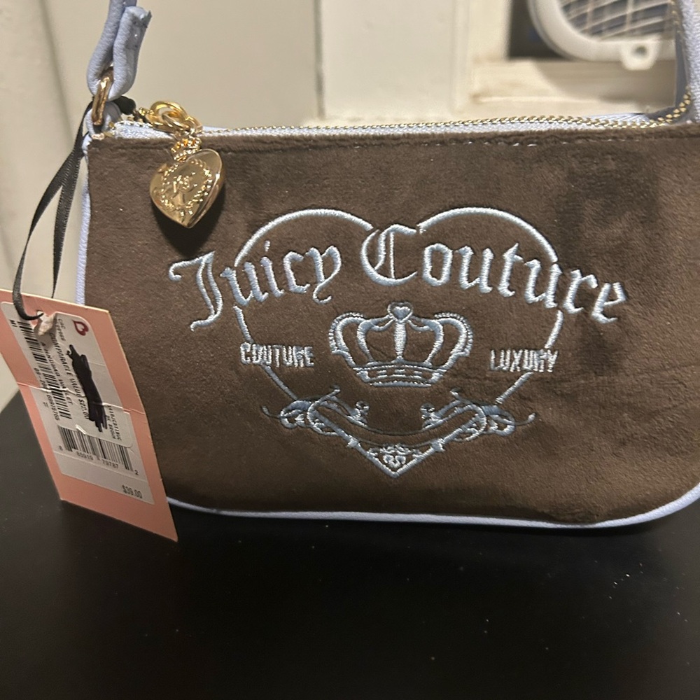 Juicy Couture Brown and Cream Handbag
